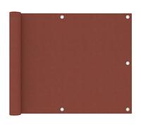 KTHLBRH Protezione da balcone in tessuto Oxford, 75 x 500 cm, per la privacy e la decorazione elegante per il vostro balcone