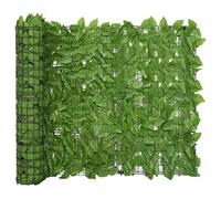 KTHLBRH Protezione per la privacy del balcone con foglie verdi, 600 x 100 cm, per la privacy e la decorazione elegante per il vostro balcone