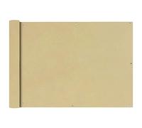 KTHLBRH Protezione per la privacy del balcone, in tessuto Oxford, 75 x 600 cm, beige, per la privacy e la decorazione elegante per il vostro balcone