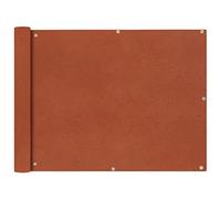 KTHLBRH Protezione per la privacy del balcone, in tessuto Oxford, 90 x 600 cm, in terracotta, per la privacy e la decorazione elegante per il vostro balcone