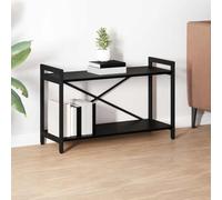 KTHLBRH Scaffalatura industriale in legno e acciaio con struttura incrociata, scaffale aperto per riporre libri e decorazioni per la casa o l'ufficio