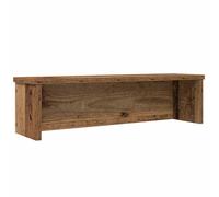 KTHLBRH Scaffale da Cucina Impilabile in Legno Vecchio 60x15x16 cm Organizzatore per Armadietti Design Salvaspazio Materiale Truciolato Stabile e Durevole Ideale per Ufficio Bagno