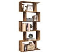 KTHLBRH Scaffale separatore per ambienti con design geometrico e ampio spazio di archiviazione, stabile e versatile per organizzare libri e decorazioni in soggiorno, camera da letto