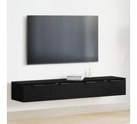 KTHLBRH Scaffali da parete moderni in legno con cassetti, scaffali rettangolari eleganti per soggiorno, stoccaggio funzionale e stile minimalistico