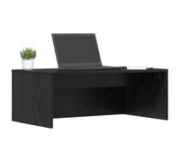 KTHLBRH Scrivania a Parete Rovere Nero 80 x 45 x 30 cm