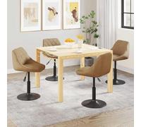 KTHLBRH Sedia da pranzo girevole a 360° con rivestimento in velluto e meccanismo di sollevamento a gas, struttura in acciaio verniciato a polvere nera, design