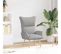 KTHLBRH Sedia Relax Grigio Nube Poltrona Ergonomica Moderna con Supporto Lombare e Design Confortevole per Soggiorno o Camera da Letto 69 x 74 x 93 cm Tessuto