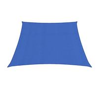 KTHLBRH Tenda da sole 160 g/m², blu, 3/4 x 2 m, HDPE, per la privacy, per il balcone, per la privacy e la decorazione elegante per il vostro balcone