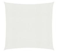 KTHLBRH Tenda da sole 160 g/m², in HDPE, 2,5 x 2,5 m, colore bianco, 2,5 x 2,5 m, per la privacy e la decorazione elegante per il vostro balcone