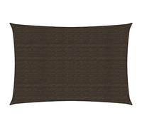 KTHLBRH Tenda da sole 160 g/m², marrone, 2 x 4,5 m, in HDPE, per la privacy e la decorazione elegante per il vostro balcone
