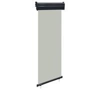 KTHLBRH Tenda da sole laterale per balcone, 60 × 250 cm, grigio, per la privacy e la decorazione elegante per il vostro balcone