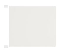 KTHLBRH Tenda da sole verticale bianca, 140 x 1200 cm, in tessuto Oxford, per la privacy e la decorazione elegante per il vostro balcone