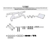 KTL1156KIT KAPPA KIT FISSAGGIO KS250 TOOL BOX per Honda X-ADV 750 2017 2018 2019