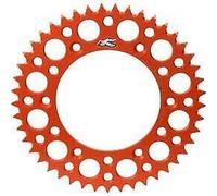 Renthal 224u-520 Ultralight Grooved Rear Sprocket Rosso 42t