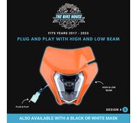 KTM 2017-2023 DRL LED Arancione Fanale Super Luminoso 4200 Lumen Tpi EXC Luce #5