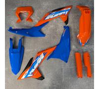 KTM 2024-2027 EXC XC-W EXC-F XCF-W Restyle Plastics kit + protezioni forcella