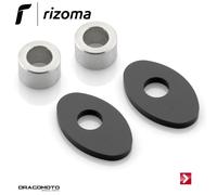 KTM 790 Duke 2018 Kit di montaggio indicatori anteriori RIZOMA FR230B Nero