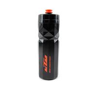 KTM Bottiglia per bicicletta, borraccia "Bottle Team 700", 700 ml, colore nero, a prova di perdite, senza BPA
