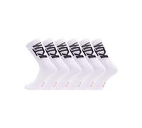 KTM Calze alte da uomo Ktm/1/Chsx6 - Set 6 paia, bianche, 39-42