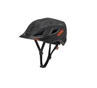 KTM Casco da bicicletta unisex nero opaco/arancione opaco Factory Line II, 58-62 cm