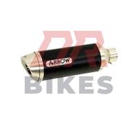 KTM DUKE 125 2017-2020 Silenziatore Arrow Thunder In Alluminio Scuro 71860AON