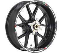 KTM Duke 990 - Adesivi Cerchi - Kit ruote modello racing tricolore