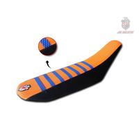 KTM Exc 2003-2007 JN-Design COPRISELLA Anti-Slip Black & Orange & Blue