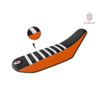 KTM Exc 2003-2007 JN-Design COPRISELLA Anti-Slip Black & Orange & White