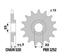 KTM LC4 SUPER MOTO 640 1999-2006 pignone PBR passo 520 17 Denti