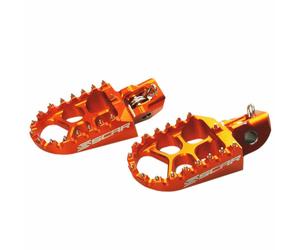 KTM SX 85 19/16 2018-2022 Scar Arancione Evolution Racing Pedane S5511OR