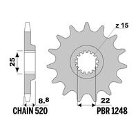 KTM SX-F 350 2020-2023 pignone PBR passo 520 14 Denti
