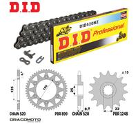 KTM SX MOTOCROSS 300 1996-2004 catena corona pignone kit DID 520NZ passo 520