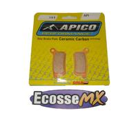 KTM SX85 2003-2011 Anteriore Pastiglie Freno API 185 APICO / Gold Fren