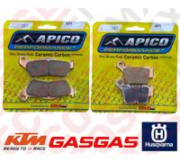 KTM SX85 Apico Anteriore e Posteriore Pastiglie Freno 031 191 Apico 2021-2025