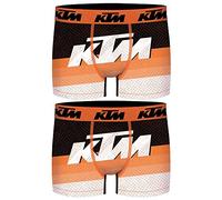KTM Uomo Pk1608-z Taglia XXL: Set 2 Boxer Microfibra (92% Poliestere - 8% Elastan) - Multicolore Not Applicable, Pack De 02 Pk1608, XXL