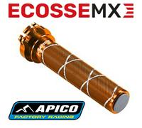 KTM XC-W125 XC-W150 2017-2019 Apico Tubo Del Gas In Metallo Arancione