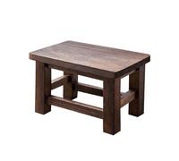 KTREZ Sgabello per sedia a sdraio sgabello in legno massello sgabello in legno per adulti sgabello quadrato sgabello quadrato sgabello seduto per cucina bagno soggiorno C