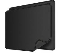 KTRIO Tappetino per Mouse 3 Pezzi Mousepad 280 x 220 x 3 mmGioco da Superficie Superfine Sensori di Seta Liscia Pulisci Lavabile per Computer Portatile, PC, Nero