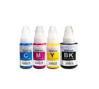 KTROBVM Compatibile con i modelli di stampante G1310 G3310 GI390 GI 390 GI-390 RIMBIO DI POLCE A BOTTA INK AUTRA(1 Set (4x Bottle))