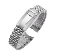 KTRSAVSSA Cinturino Jubilee compatibile con Rolex Sub GMT Yacht Daytona da uomo, cinturino di lusso, accessori di ricambio for mod parts 20 mm(21mm)