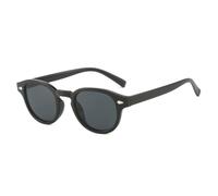 KTUCN Occhiali da sole da uomo ovali vintage con rivetti, stile casual da viaggio, scelta colorata, Bla