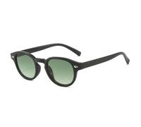 KTUCN Occhiali da sole da uomo ovali vintage con rivetti, stile casual da viaggio, scelta colorata, Bla