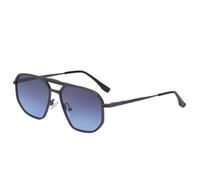 KTUCN Occhiali da sole in metallo da donna, ideali per la guida, l'estate e i viaggi, con protezione UV400, col