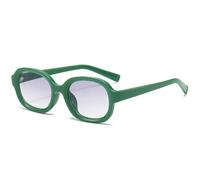 KTUCN Occhiali da sole ovali retrò con montatura piccola, ideali per uomo e donna, perfetti per l'estate, i via