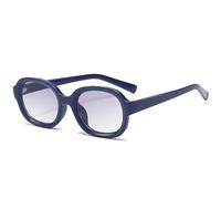 KTUCN Occhiali da sole ovali retrò con montatura piccola, ideali per uomo e donna, perfetti per l'estate, i via