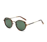 KTUCN Occhiali da sole polarizzati rotondi con protezione solare per uomo e donna, stile vintage, UV400, HD1, B