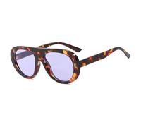 KTUCN Occhiali da sole retrò monopezzo da donna, occhiali da sole alla moda da uomo, occhiali da sole per ester