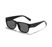 KTUCN Occhiali da sole vintage per donna, uomo, occhiali da sole rettangolar