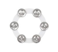 KTUXZCI Piatti Ching Tamburello Accessorio Professionale Per Musicale Popolare Per Canto Danza Accompagnamento E Chitarristi Percussioni Manuali Accessori 6 Campana in Ottone
