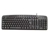 KTX Tastiera KB-2105U USB MULTIMEDIALE Nera